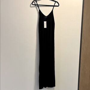 Urban Outfitters | Freshman 1966 | Elegant Knit Black Maxi Dress | Sz Medium